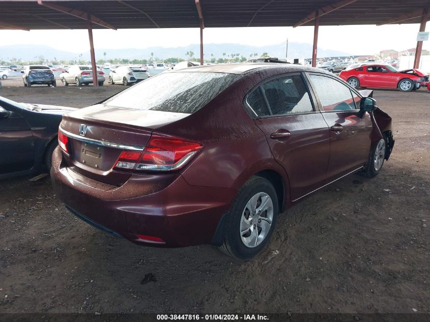 2013 HONDA CIVIC LX - 2HGFB2F56DH528258