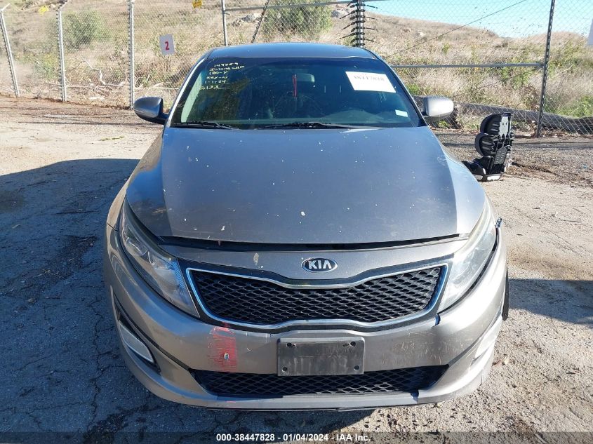 2015 KIA OPTIMA LX - 5XXGM4A76FG504016