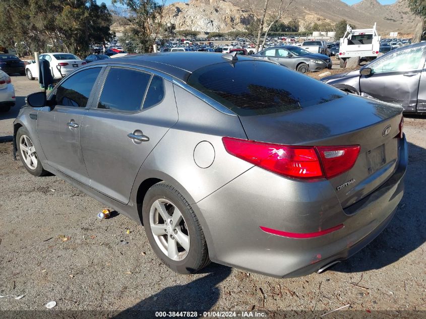 2015 KIA OPTIMA LX - 5XXGM4A76FG504016