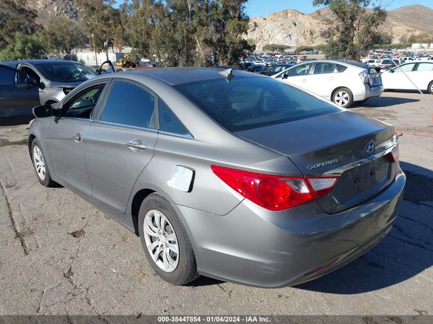 2013 HYUNDAI SONATA GLS - 5NPEB4AC8DH504708