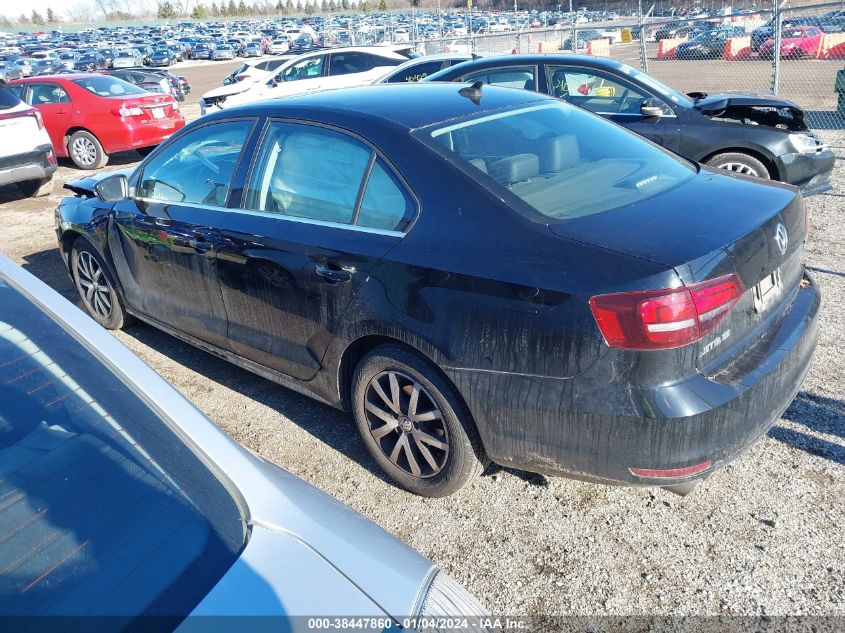 2017 VOLKSWAGEN JETTA SE - 3VWDB7AJ5HM247631