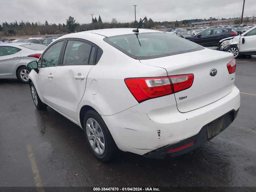 2015 KIA RIO LX - KNADM4A37F6501153