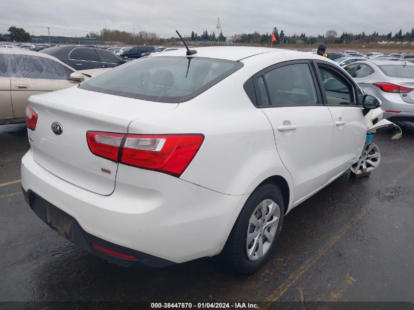 2015 KIA RIO LX - KNADM4A37F6501153
