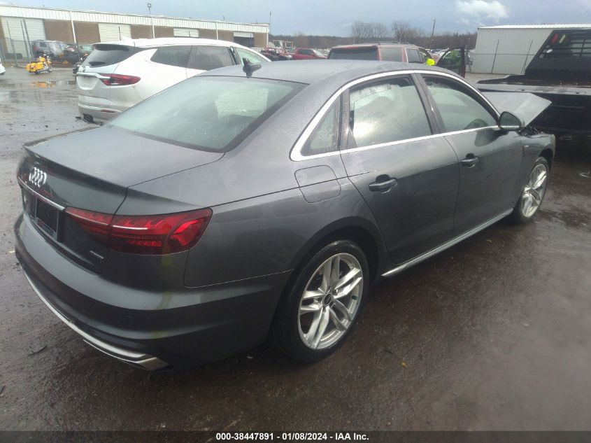 2021 AUDI A4 PREMIUM PLUS 45 TFSI S LINE QUATTRO S TRONIC - WAUEAAF49MA071441