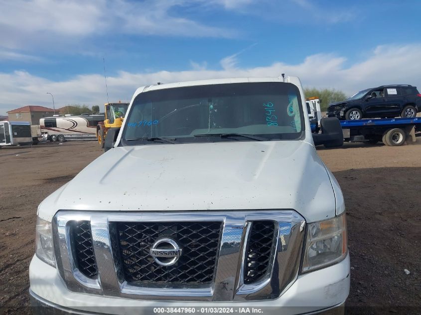 2016 NISSAN NV CARGO NV1500 SV V6 - 1N6BF0KM5GN813416