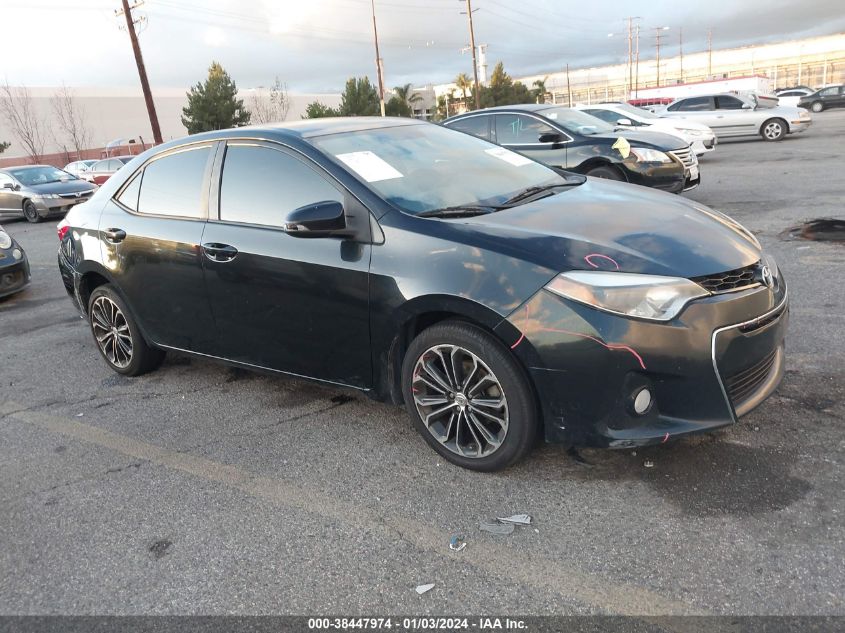 2015 TOYOTA COROLLA S PLUS - 5YFBURHE7FP292214