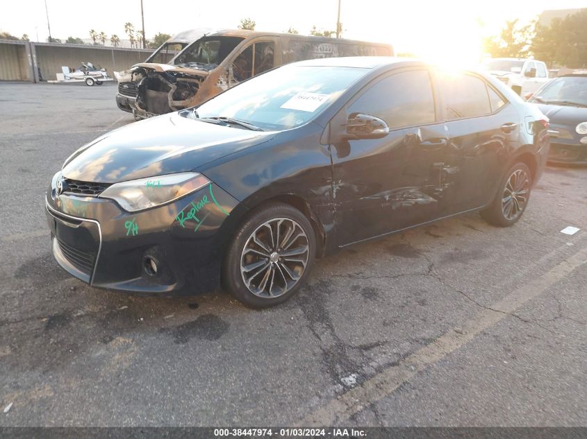 2015 TOYOTA COROLLA S PLUS - 5YFBURHE7FP292214