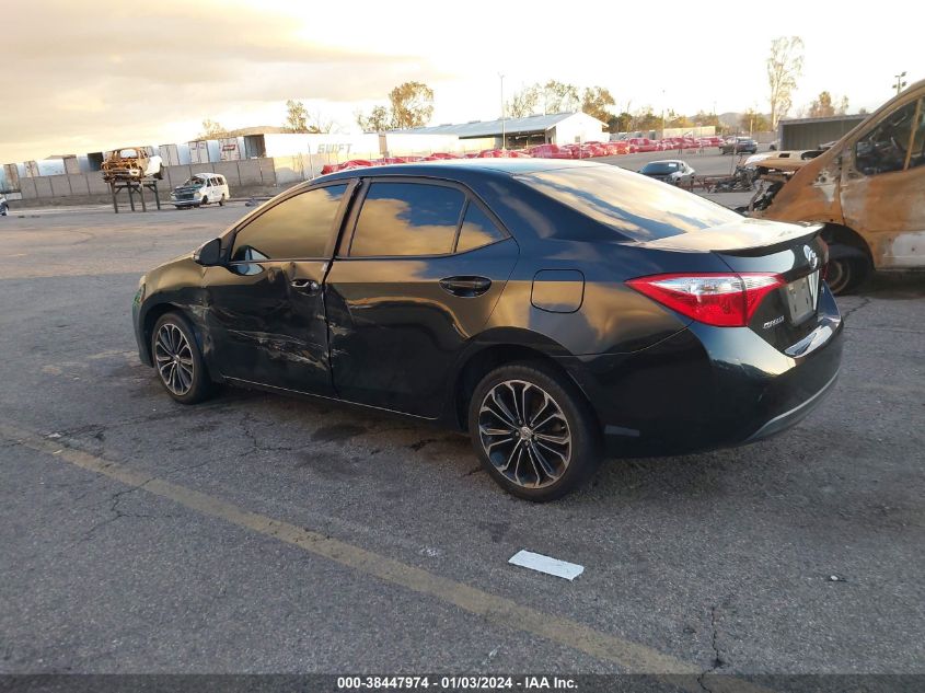 2015 TOYOTA COROLLA S PLUS - 5YFBURHE7FP292214