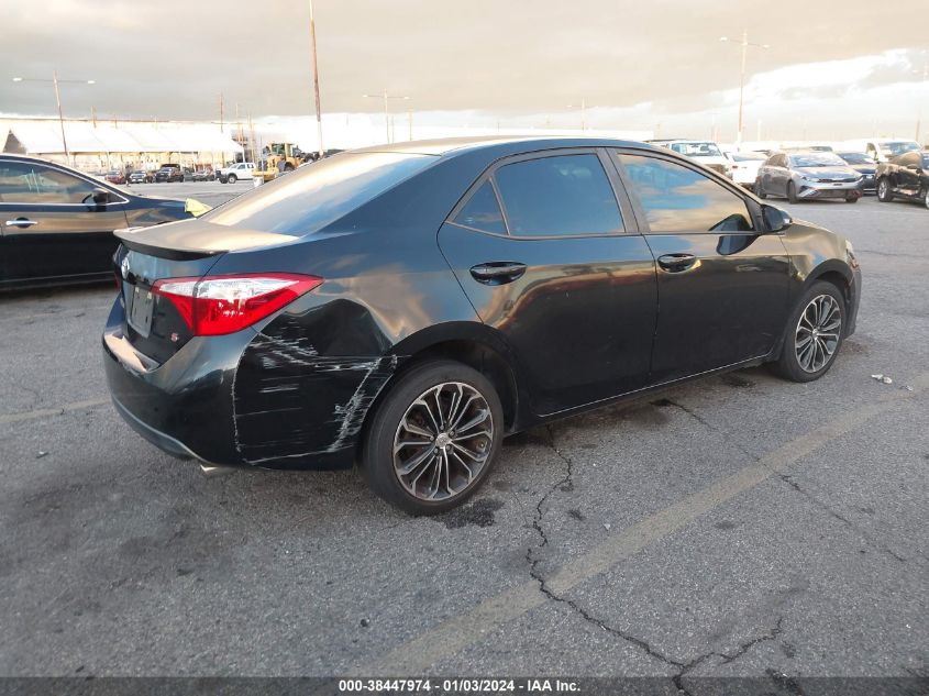 2015 TOYOTA COROLLA S PLUS - 5YFBURHE7FP292214