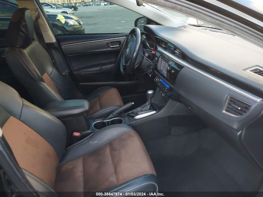 2015 TOYOTA COROLLA S PLUS - 5YFBURHE7FP292214