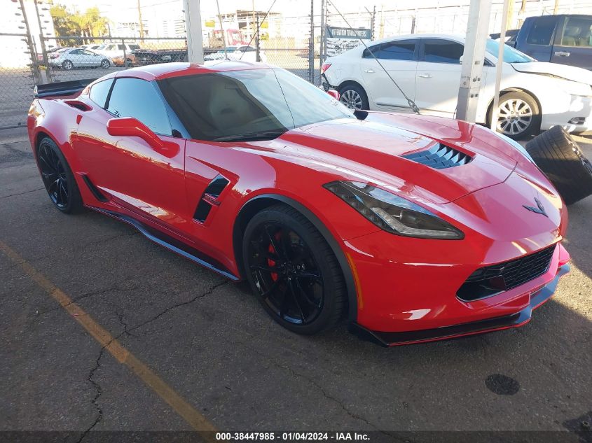 2019 CHEVROLET CORVETTE GRAND SPORT 2LT - 1G1YX2D72K5102612