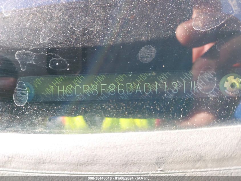 2013 HONDA ACCORD EXL - 1HGCR3F86DA011314