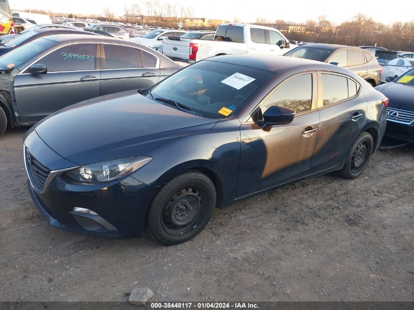 2016 MAZDA MAZDA3 I SPORT - 3MZBM1T71GM306771