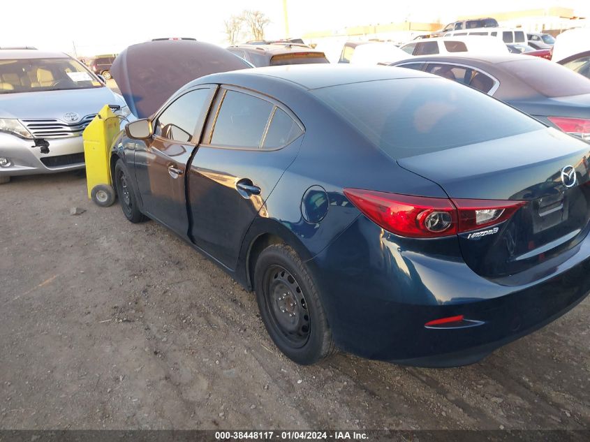 2016 MAZDA MAZDA3 I SPORT - 3MZBM1T71GM306771