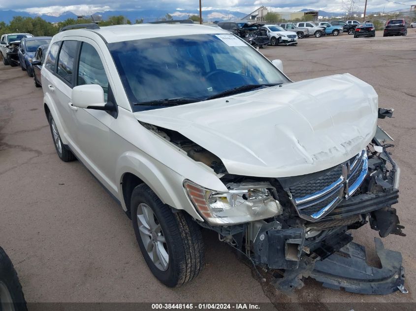 2013 DODGE JOURNEY SXT - 3C4PDCBG2DT517307