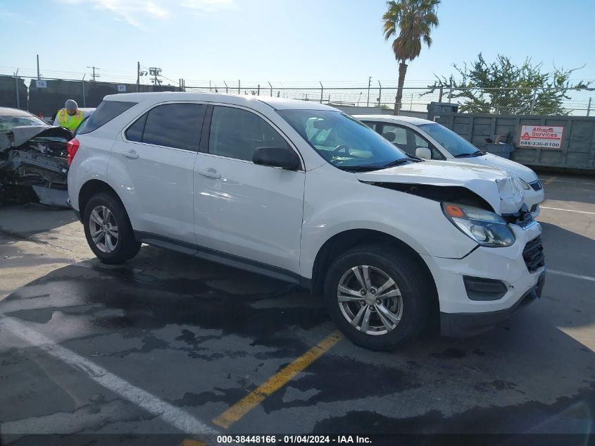 2017 CHEVROLET EQUINOX LS - 2GNALBEK7H1544536