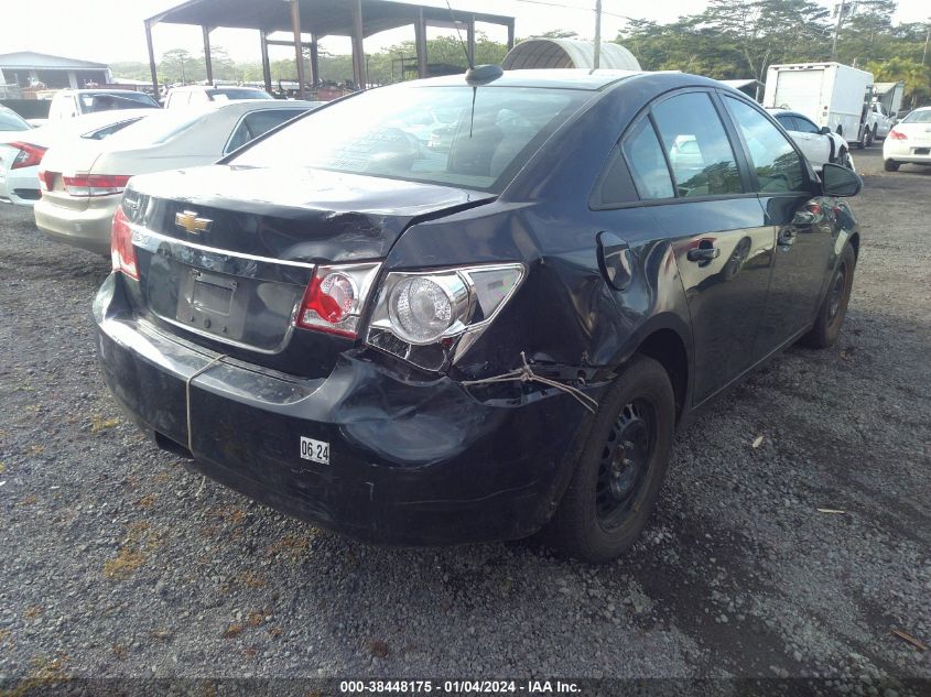 2015 CHEVROLET CRUZE LS AUTO - 1G1PA5SH1F7156309