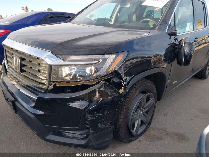 2023 HONDA RIDGELINE RTL - 5FPYK3F54PB040831