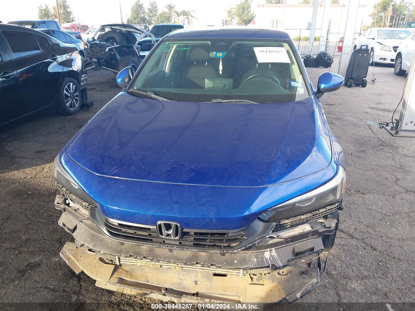 VIN 2HGFE1F71NH304612 2022 HONDA CIVIC EX