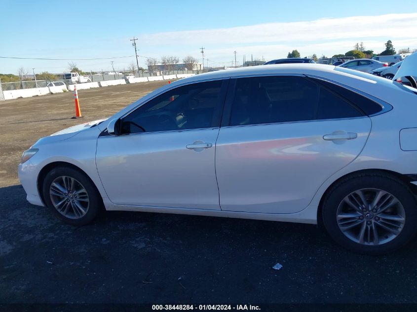 2015 TOYOTA CAMRY SE - 4T1BF1FK0FU042140