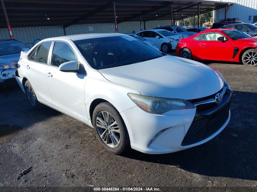 2015 TOYOTA CAMRY SE - 4T1BF1FK0FU042140