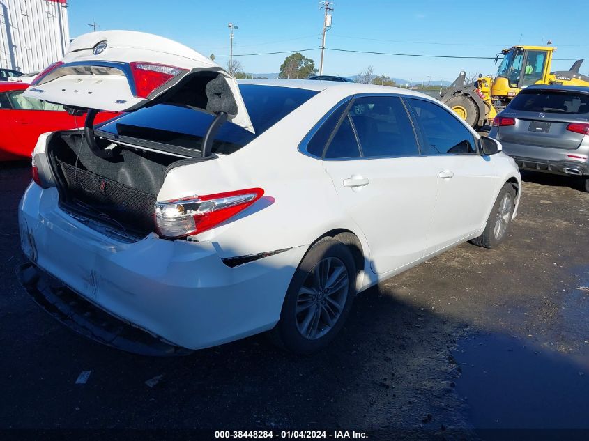2015 TOYOTA CAMRY SE - 4T1BF1FK0FU042140
