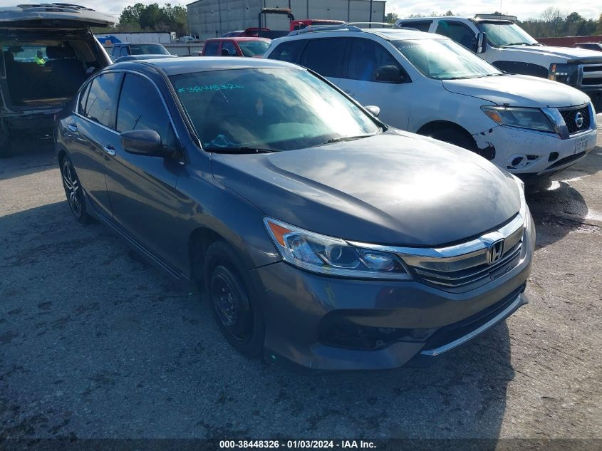 2016 HONDA ACCORD SPORT - 1HGCR2F54GA071404