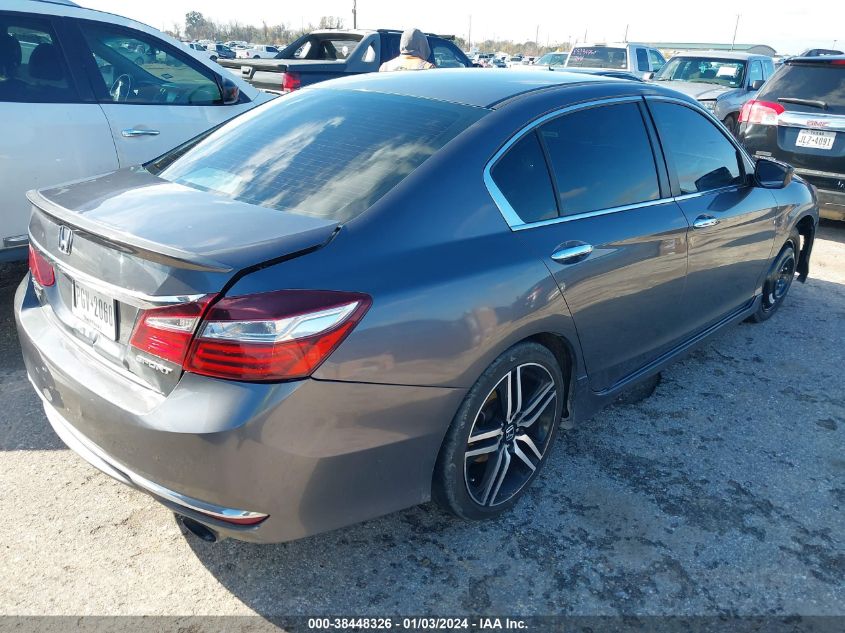 2016 HONDA ACCORD SPORT - 1HGCR2F54GA071404
