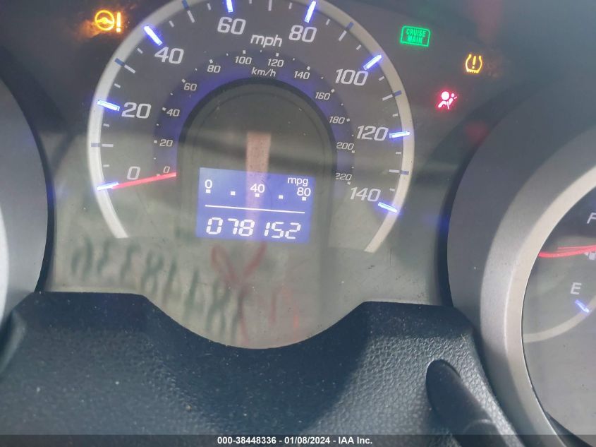 2013 HONDA FIT - JHMGE8G32DC057740