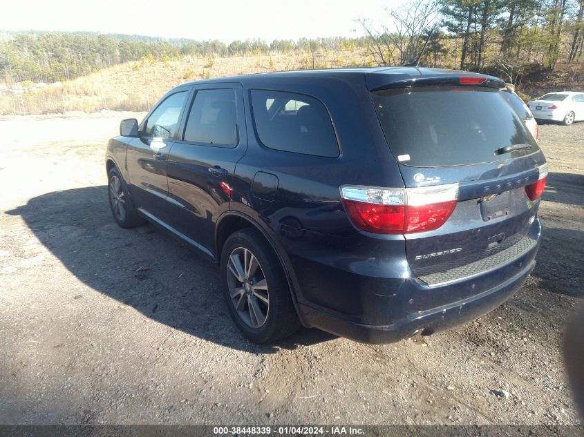 2013 DODGE DURANGO SXT - 1C4RDHAG5DC690774