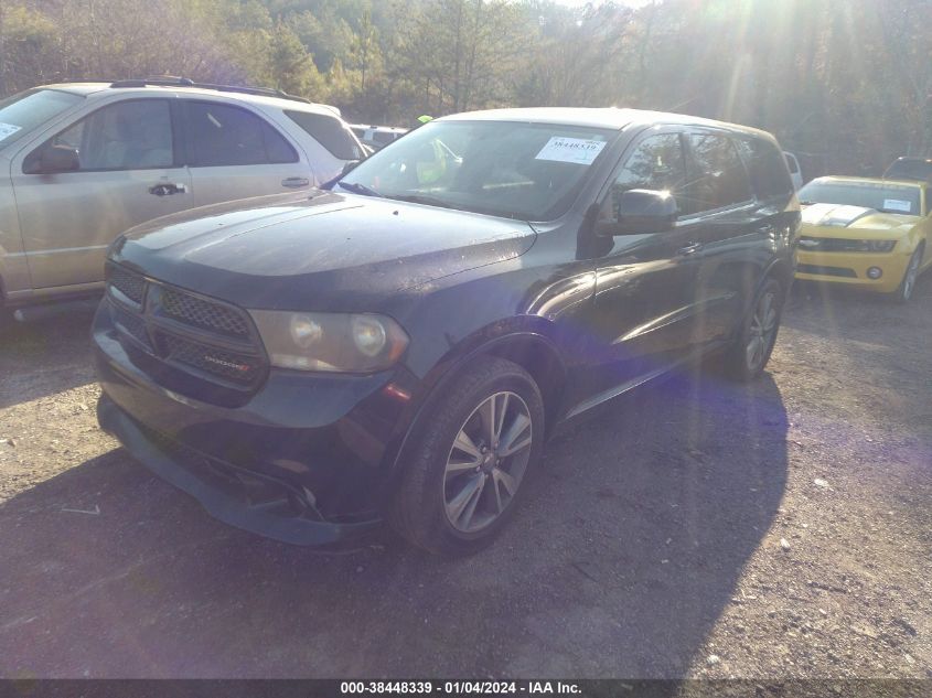 2013 DODGE DURANGO SXT - 1C4RDHAG5DC690774