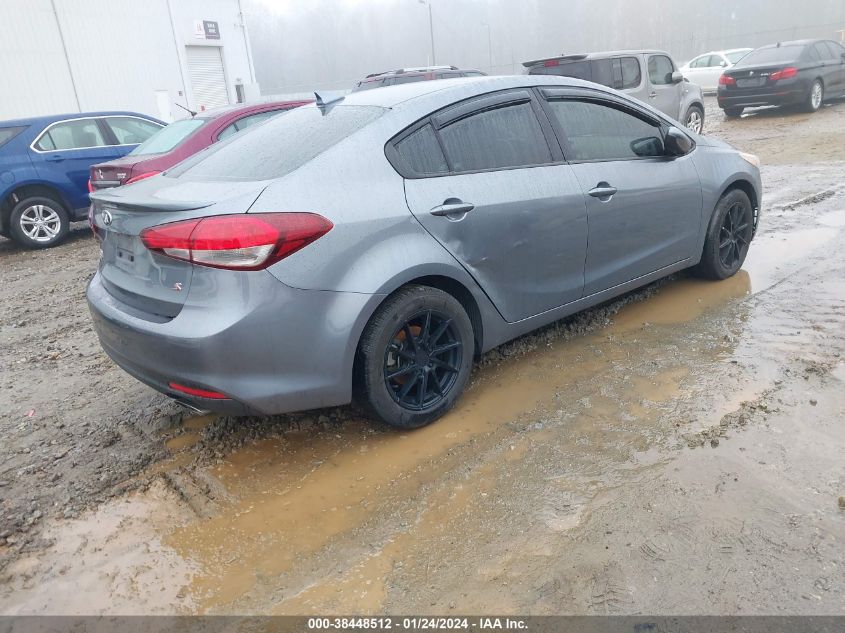 2018 KIA FORTE S - 3KPFL4A79JE283947