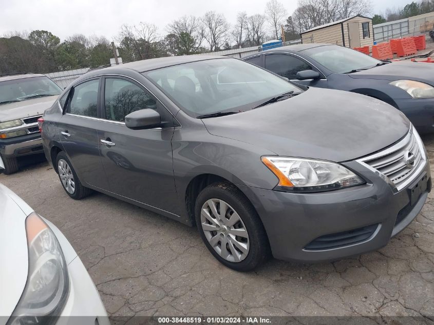 2015 NISSAN SENTRA S - 3N1AB7AP9FY353177