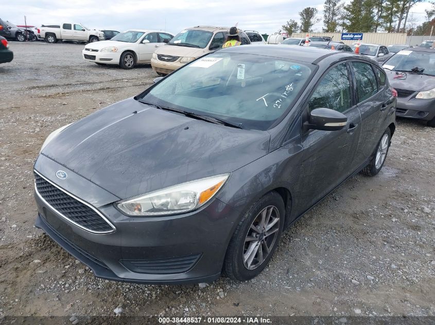 2015 FORD FOCUS SE - 1FADP3K2XFL270170