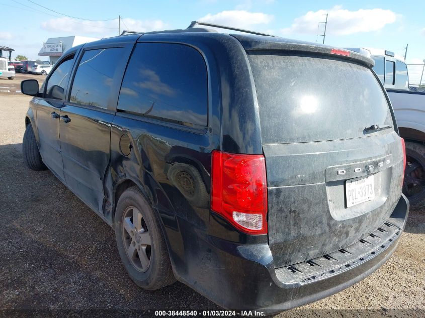 2013 DODGE GRAND CARAVAN SXT - 2C4RDGCG5DR551078