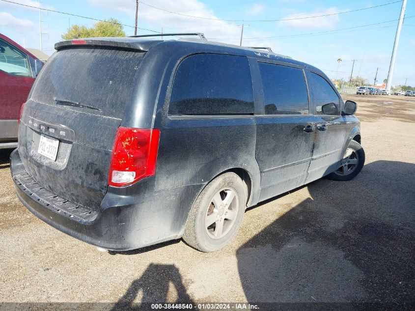 2013 DODGE GRAND CARAVAN SXT - 2C4RDGCG5DR551078