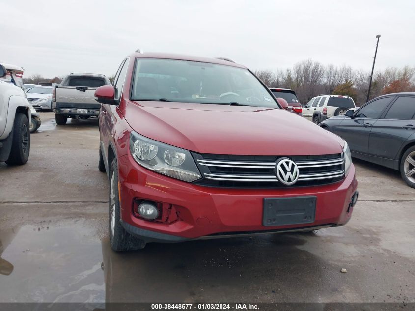 2014 VOLKSWAGEN TIGUAN SEL - WVGAV3AX7EW060201