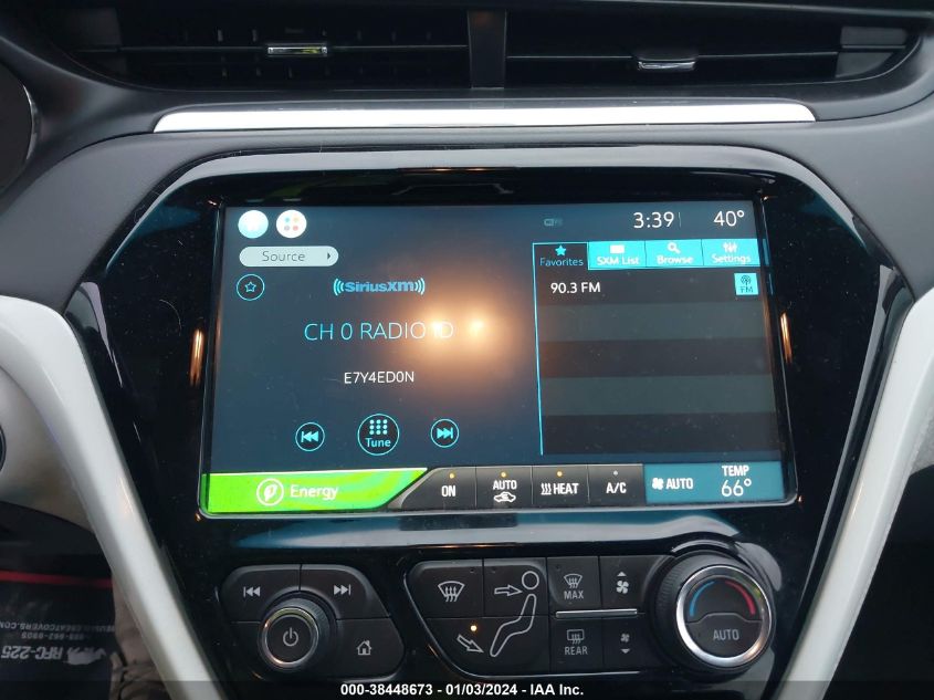 2020 CHEVROLET BOLT EV FWD LT - 1G1FY6S03L4145140