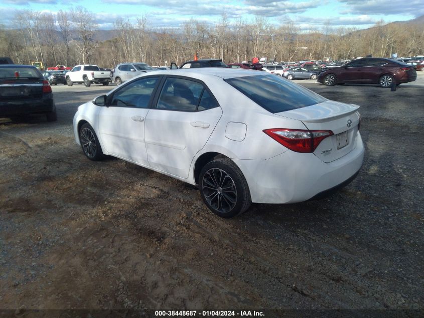 2015 TOYOTA COROLLA S PLUS - 2T1BURHE9FC381105
