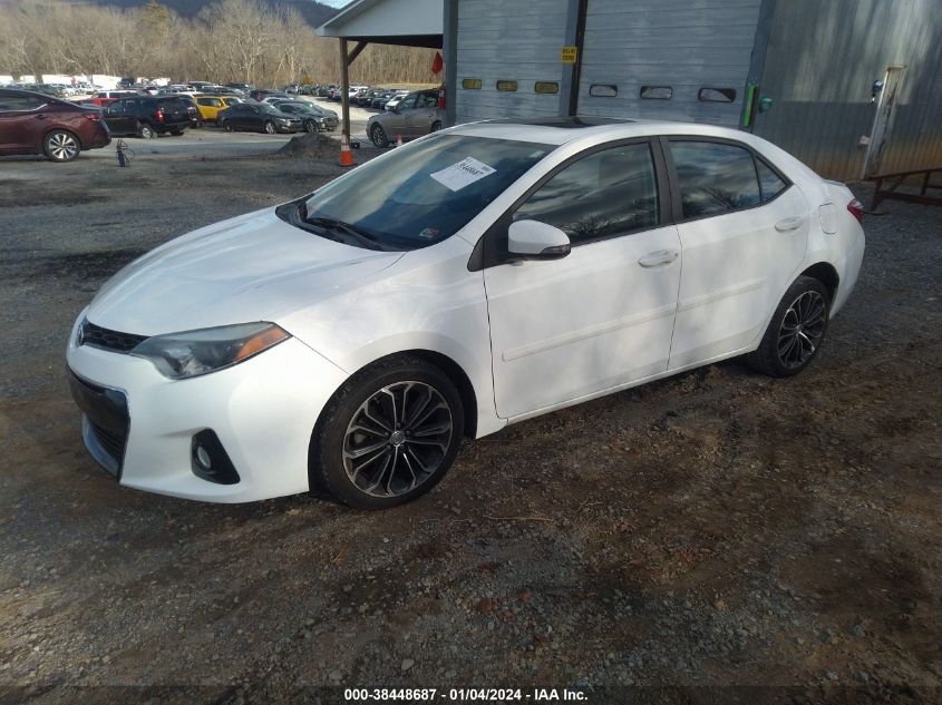 2015 TOYOTA COROLLA S PLUS - 2T1BURHE9FC381105