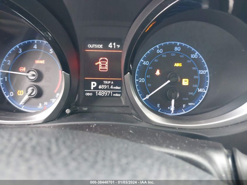 2015 TOYOTA COROLLA S PLUS - 2T1BURHE8FC419827