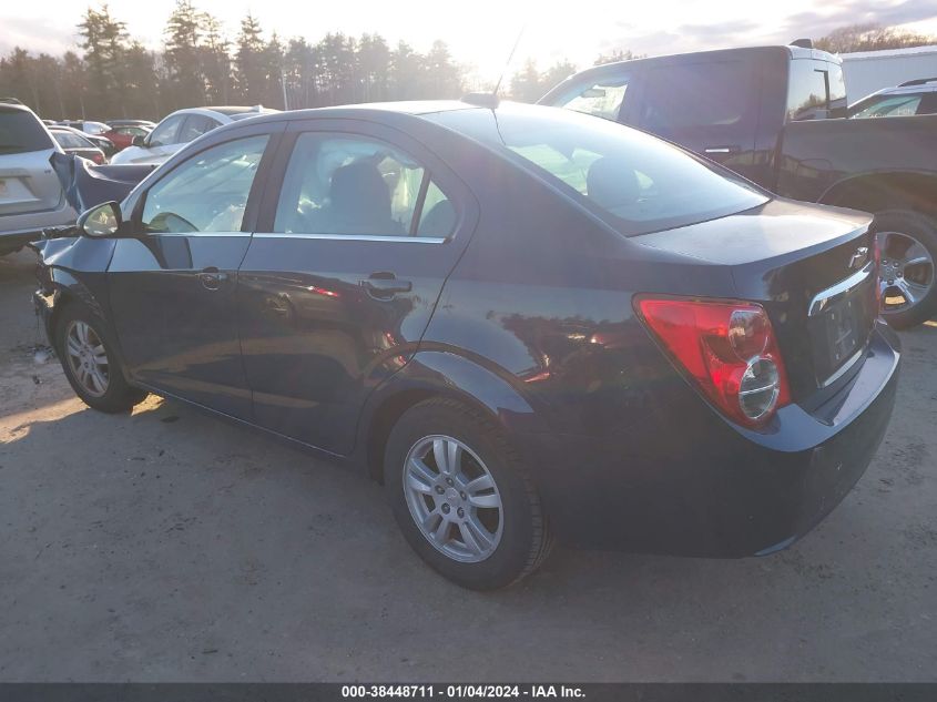 2015 CHEVROLET SONIC LT AUTO - 1G1JC5SGXF4140179