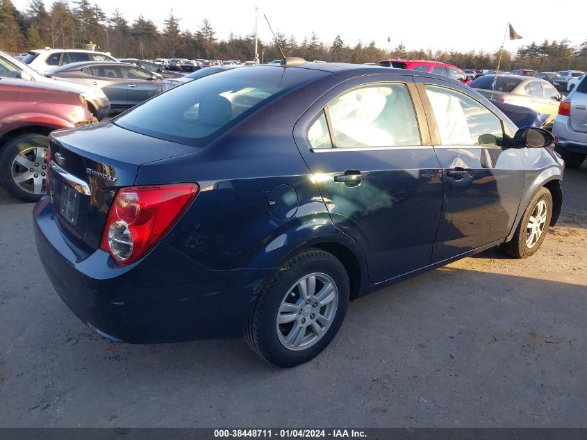 2015 CHEVROLET SONIC LT AUTO - 1G1JC5SGXF4140179