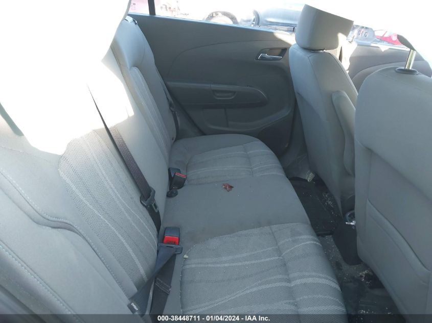 2015 CHEVROLET SONIC LT AUTO - 1G1JC5SGXF4140179