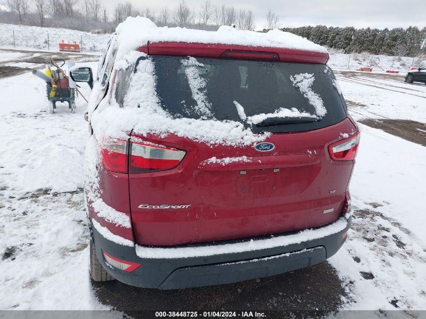 2020 FORD ECOSPORT SE - MAJ3S2GE9LC312458