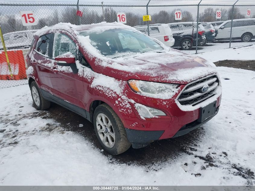 2020 FORD ECOSPORT SE - MAJ3S2GE9LC312458