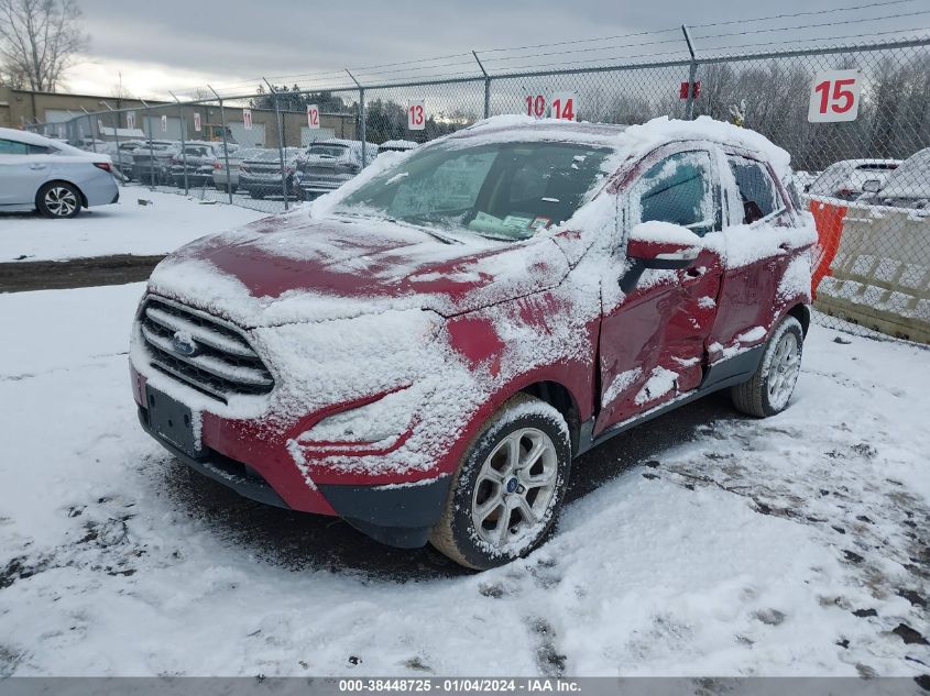 2020 FORD ECOSPORT SE - MAJ3S2GE9LC312458