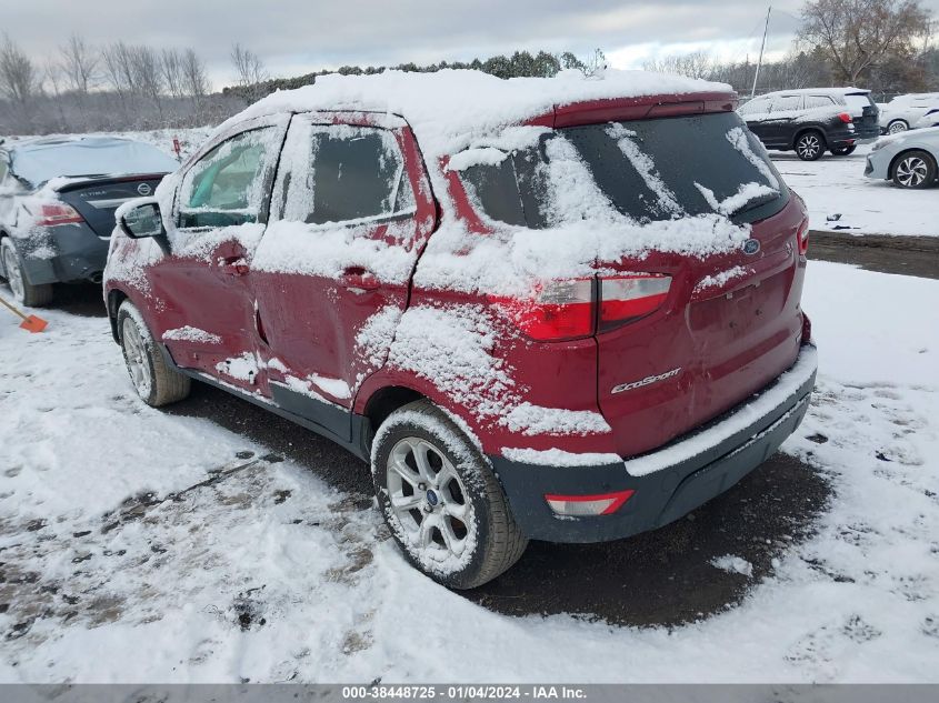 2020 FORD ECOSPORT SE - MAJ3S2GE9LC312458