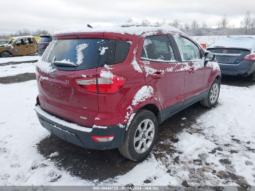 2020 FORD ECOSPORT SE - MAJ3S2GE9LC312458