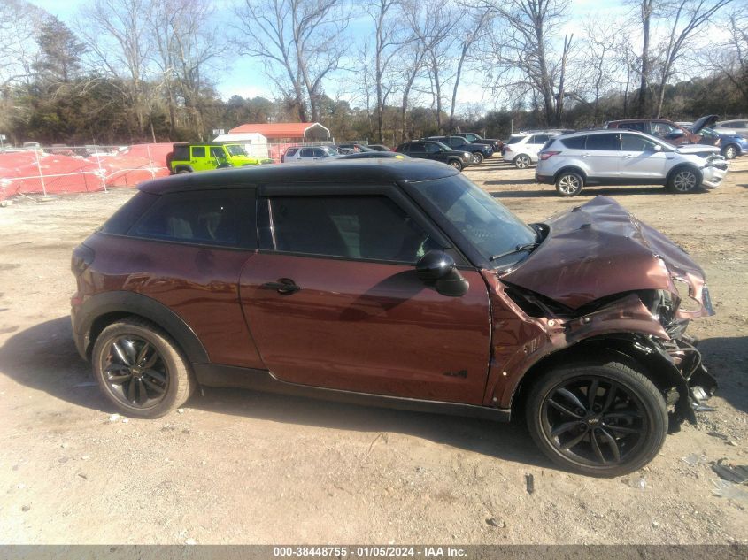 2014 MINI PACEMAN COOPER S - WMWSS7C50EWN71735
